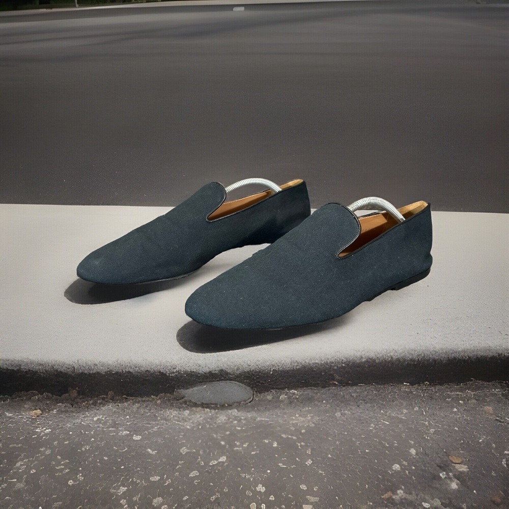 Dries Van Noten Navy Blue Driving Loafer Slip On EU 44 US 11 Made in Italy
